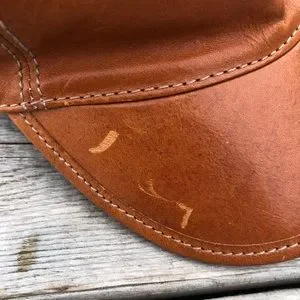 Vintage Gucci Leather Baseball Tattoo Hat S Cognac Gucci | Accessories | Vintage Gucci Leather Baseball Tattoo  main image 3